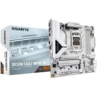 Gigabyte B850M Eagle WiFi 6E White Micro ATX AM5 DDR5 Motherboard Gigabyte B850M Eagle WiFi 6E White Micro ATX AM5 DDR5 Motherboard